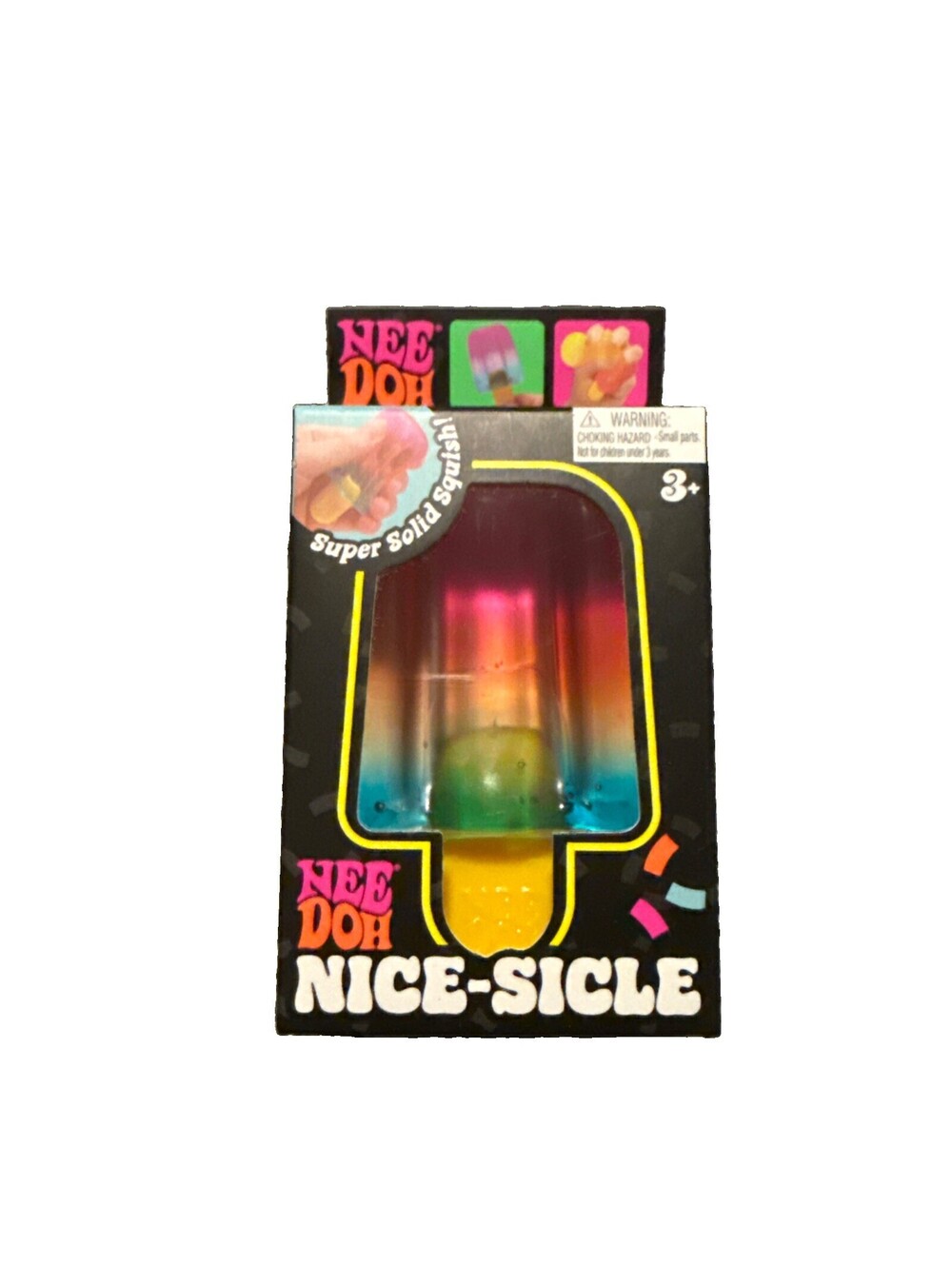Nee Doh NICE-SICLE Blue Purple popsicle NEW Sealed AUTHENTIC Squish
